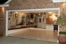 Opened garage