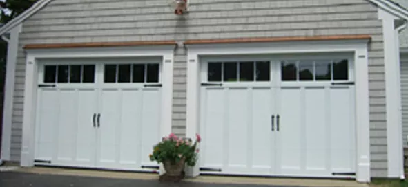 Doors with Flower Pot